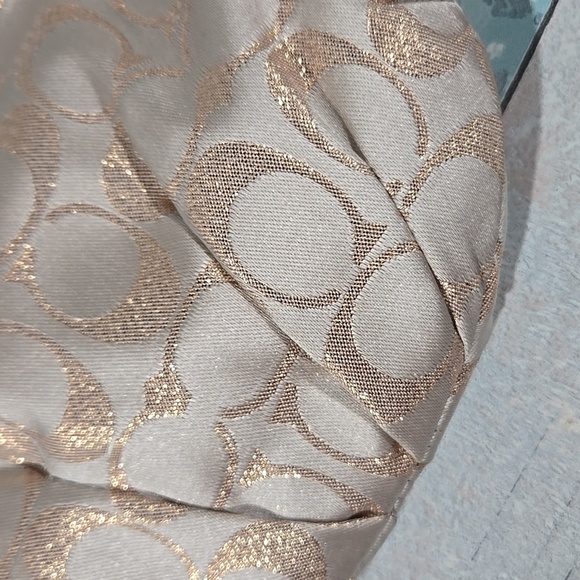 Coach Rose Gold Small Cross Body Bag/Purse - Picture 3 of 8